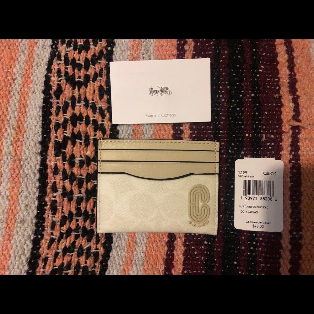 Coach slim wallet